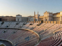 Stadio Olimpico di Roma scenic stadium tiers and Foro Italico architecture